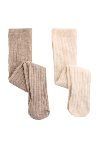 2 collant - Marrone