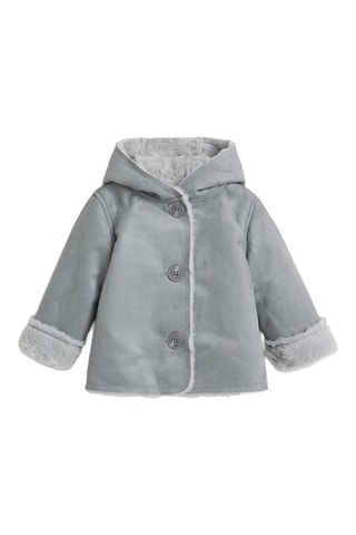 Giacca con cappuccio - grigio chiaro