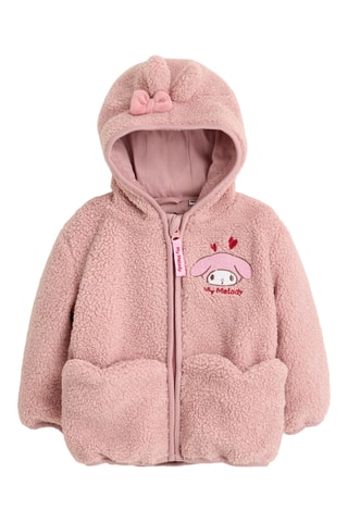 Veste à capuche à oreilles My Melody Sanrio - Rose