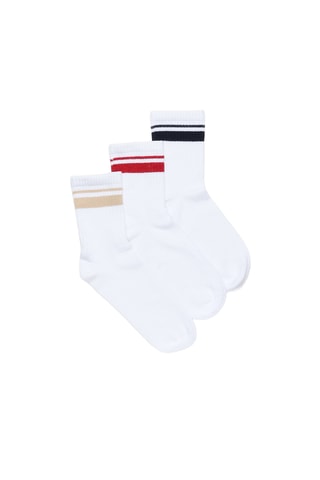 3 paires de chaussettes - Blanc