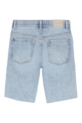 Bermuda in jeans - Celeste
