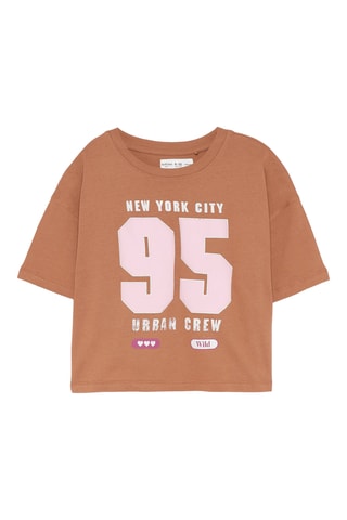 T-shirt - Marrone