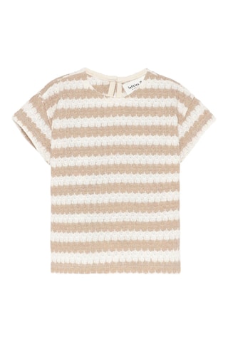 T-shirt et bloomer - Beige