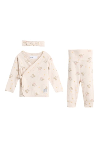 Set 3 pezzi Minni Disney - Ecrù