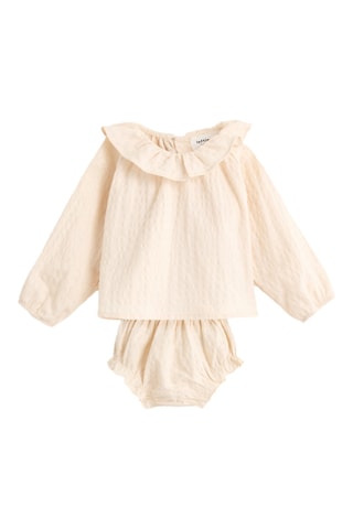 Blusa e bloomer - Corallo