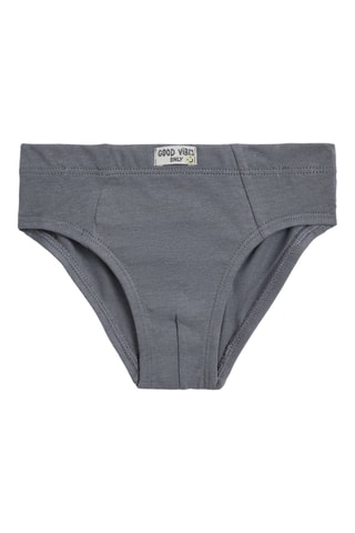 7 slip - Grigio chiaro melange e verde