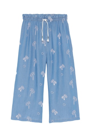 Pantalon - Bleu cobalt