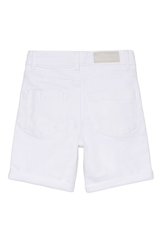 Bermuda in jeans - Bianco