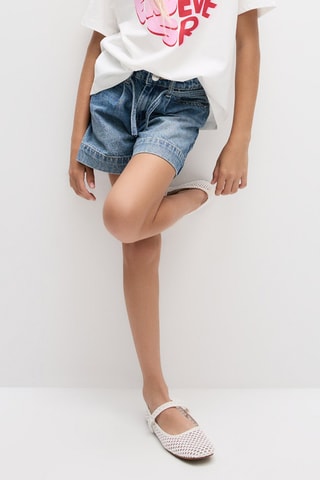 Shorts in jeans - Navy