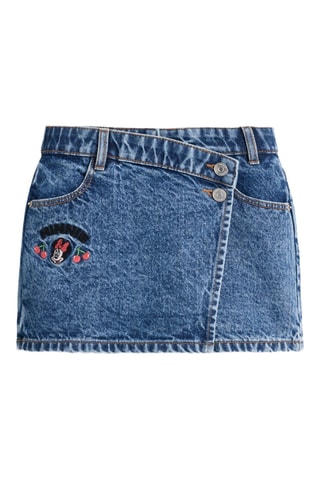 Jupe en jean Minnie Disney - Bleu marine