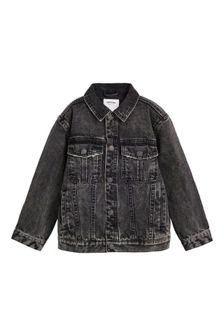 Giacca in jeans - Nero