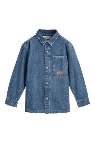 Camicia in jeans - Blu