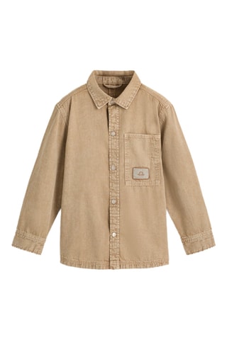 Camicia in jeans - Marrone
