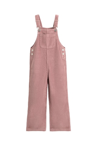 Salopette in jeans - Rosa antico