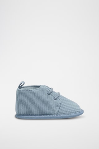 Babbucce in velluto - Azzurro