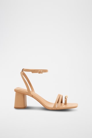 Sandales à talons - Beige