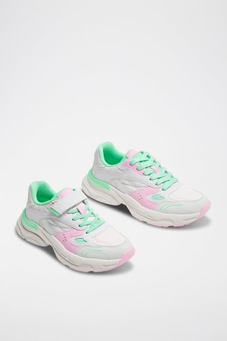 Baskets - Blanc et rose