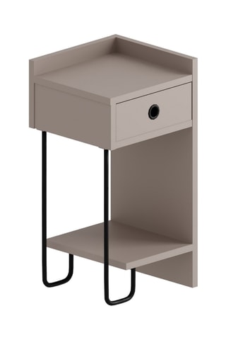 Table de chevet 1 tiroir - 60 x 31,5 x 29,5 cm