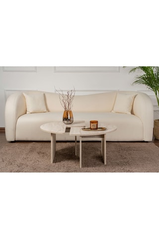 2 tables basses Moira - 90 cm