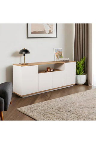 Buffet 4 portes Arista -  180 x 75 x 44,5 cm