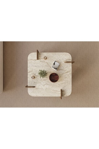 Table basse Afrolli - 90 x 90 x 40 cm