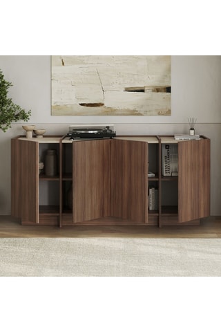 Buffet 4 portes - 180 x 45 x 80,2 cm