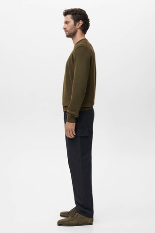 Pull-over en maille fine - Vert
