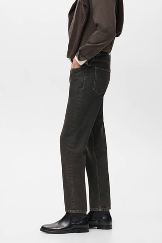 Jean Lori tapered-fit - Marron
