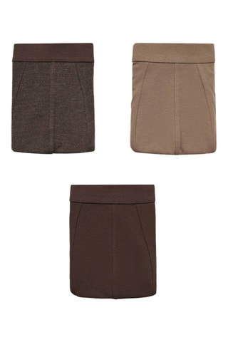 Lot 3 slips combinés - Marron