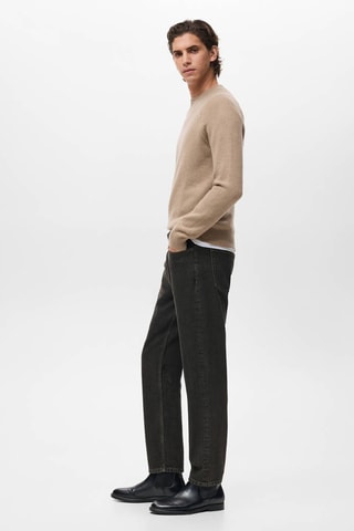 Pull en maille 100% laine italienne - Marron