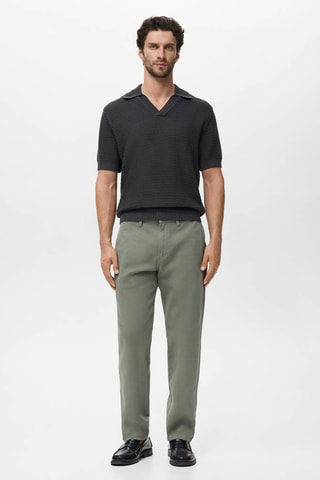 Jean coton regular-fit - Vert