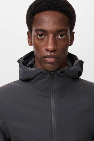 Veste à capuche résistante à l'eau - Vert