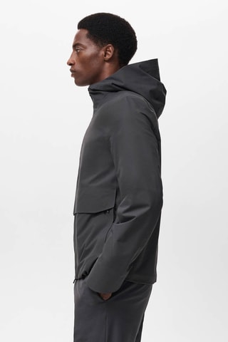 Veste à capuche résistante à l'eau - Vert