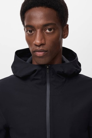 Veste à capuche résistante à l'eau - Bleu