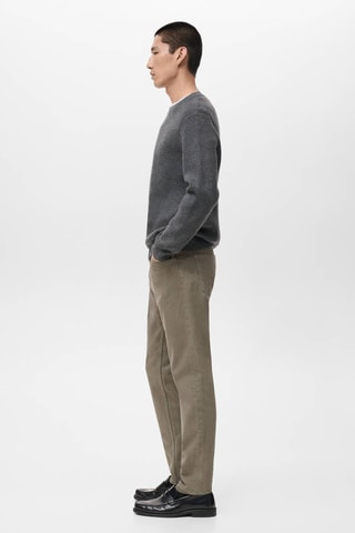 Jean Ben cropped tapered-fit - Vert