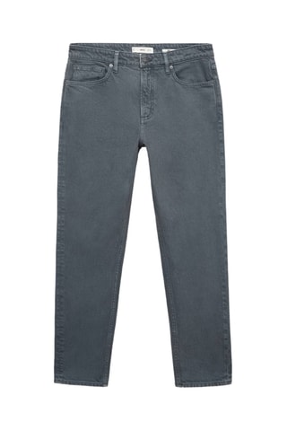 Jean Ben cropped tapered-fit - Gris
