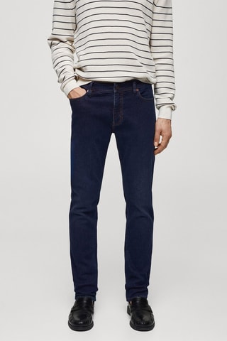 Jean Jan slim fit - Bleu