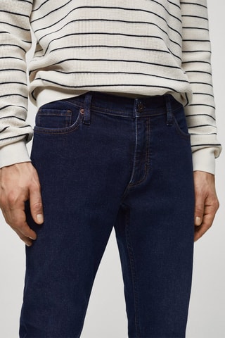 Jean Jan slim fit - Bleu