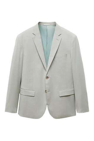 Veste costume super slim-fit tissu stretch - Vert