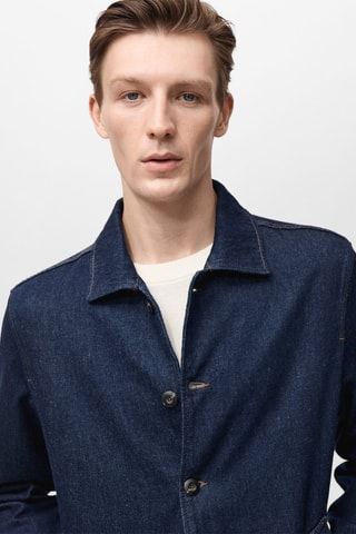Surchemise en jean regular-fit - Bleu