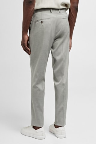 Pantalon costume super slim-fit tissu stretch - Vert