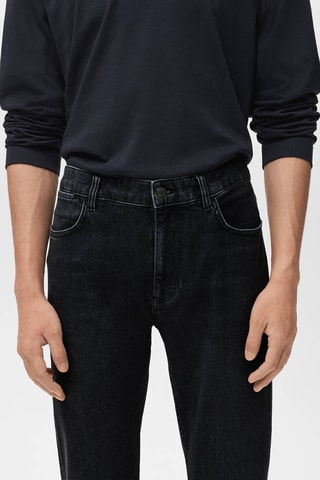 Jean Patrick slim fit Ultra Soft Touch - Noir