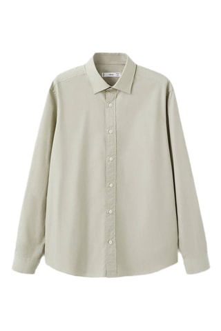 Chemise 100% coton regular-fit - Beige