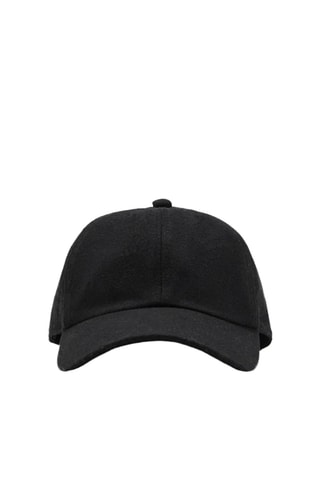 Casquette en laine - Noir