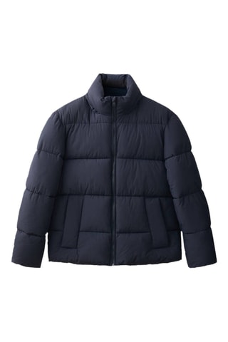 Anorak matelassé résistant à l'eau - Bleu