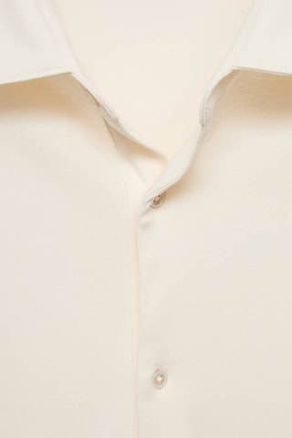 Polo slim-fit 100á% coton - Écru