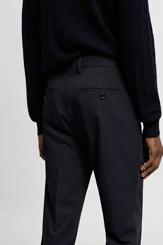 Pantalon de costume super slim fit - Bleu