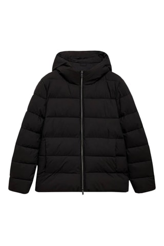 Anorak matelassé imperméable thermorégulateur - Noir