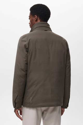 Veste format compact matelassée waterproof Thermolite® - Marron