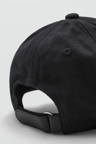 Casquette coton visière - Bleu